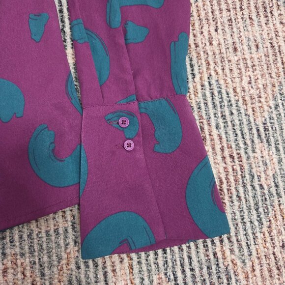 Simons Icone Satin Blouse, size S - Picture 2 of 5